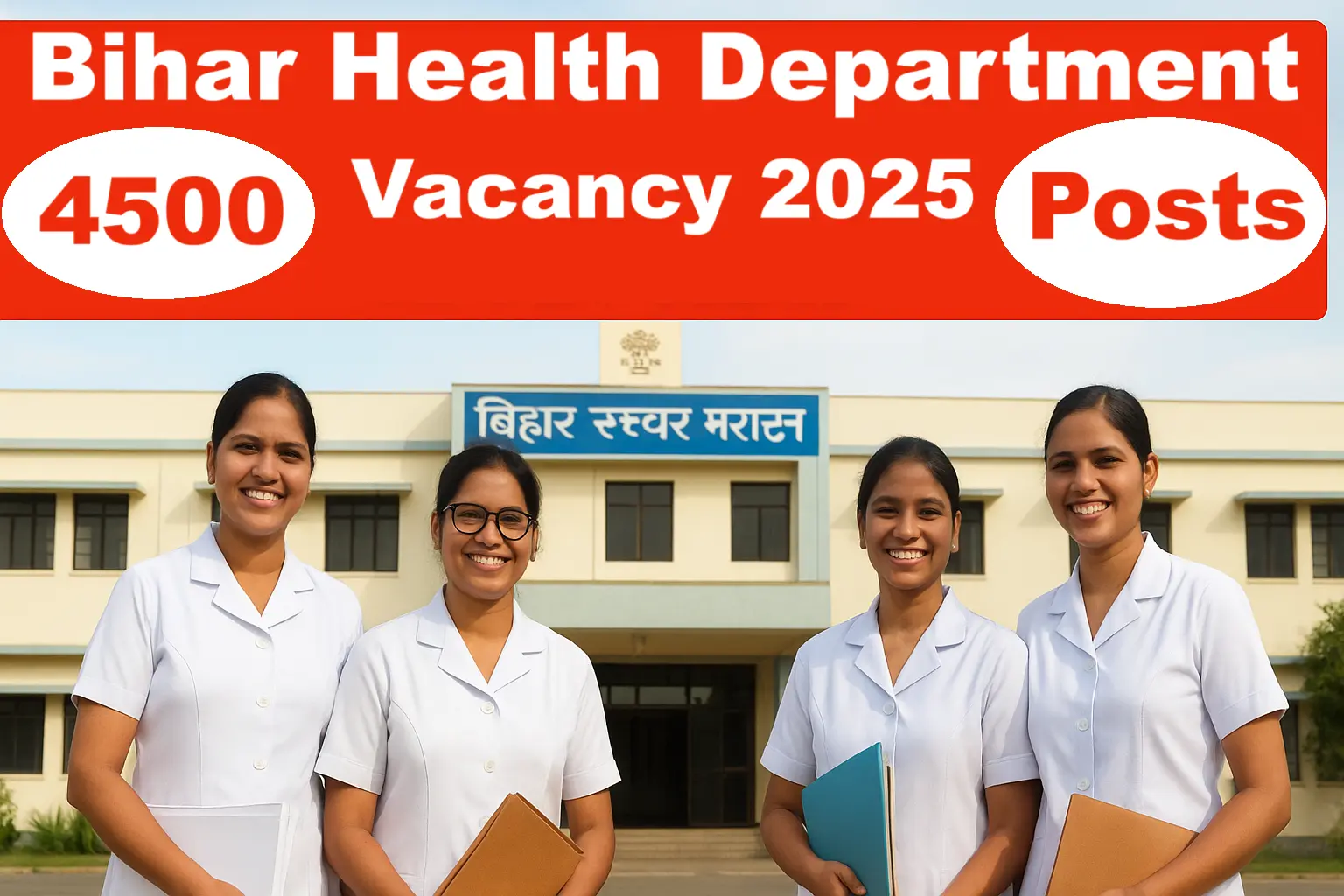 Bihar Health Department Vacancy 2025